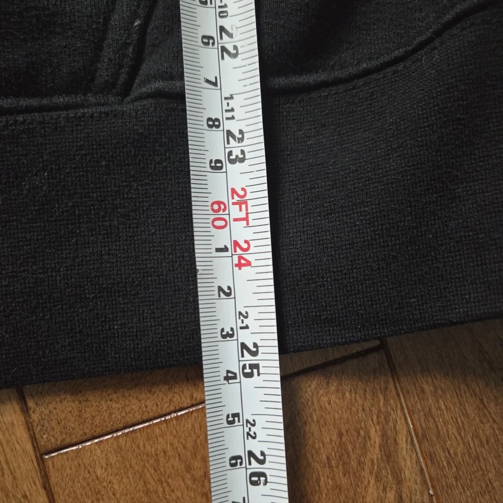 BRUNETTE The Label Black Graphic Hoodie Size S/M - Picture 8 of 8
